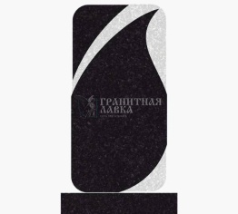 Памятник из гранита ПГ-711, рис. 1