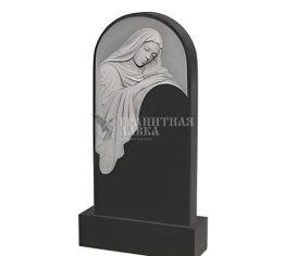 Памятник из гранита со скорбящей 0002ПФ, рис. 1